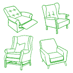 arm chairs