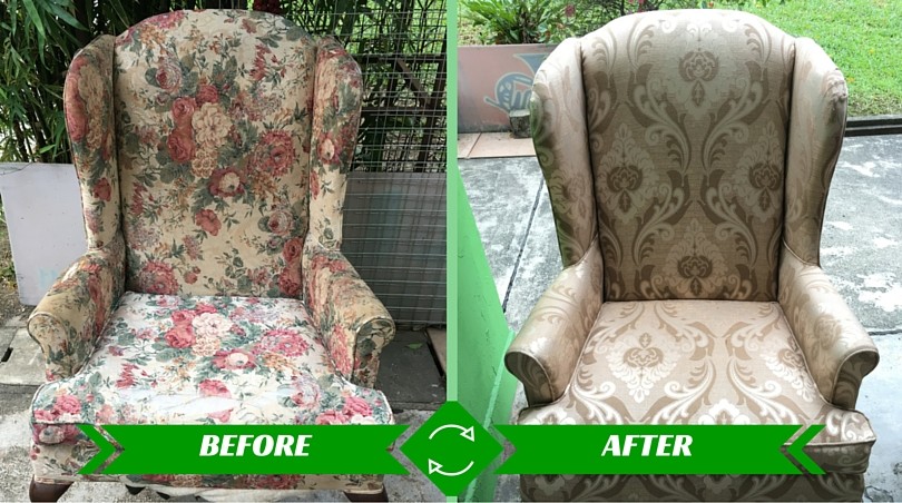 Wing Chair Upholstery
